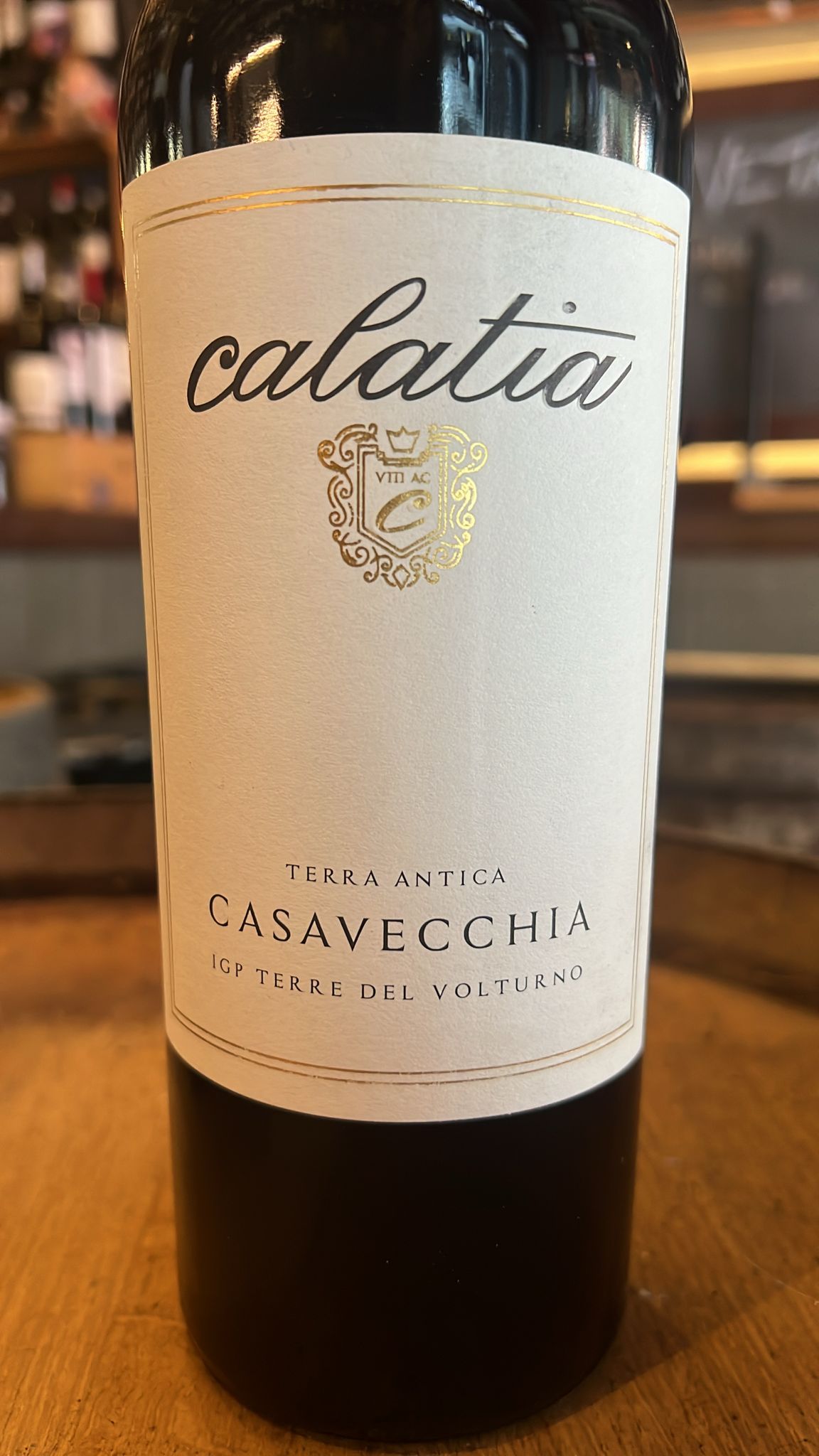 Calatia Terra antica Casavecchia Rosso Vino Biologico Terre del Volturno IGP 2021
