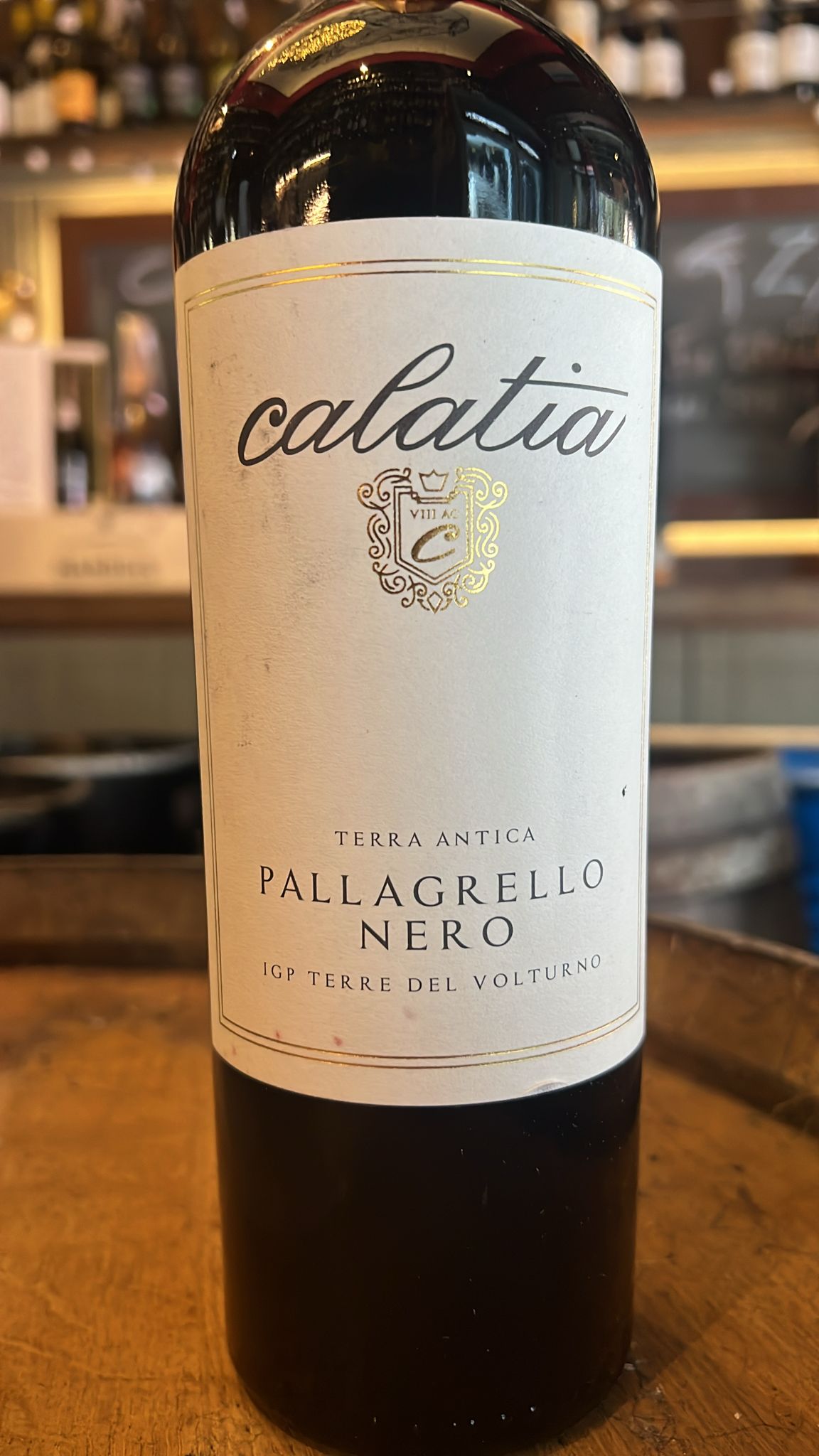Calatia Terra antica Pallagrello Rosso Vino Biologico Terre del Volturno IGP