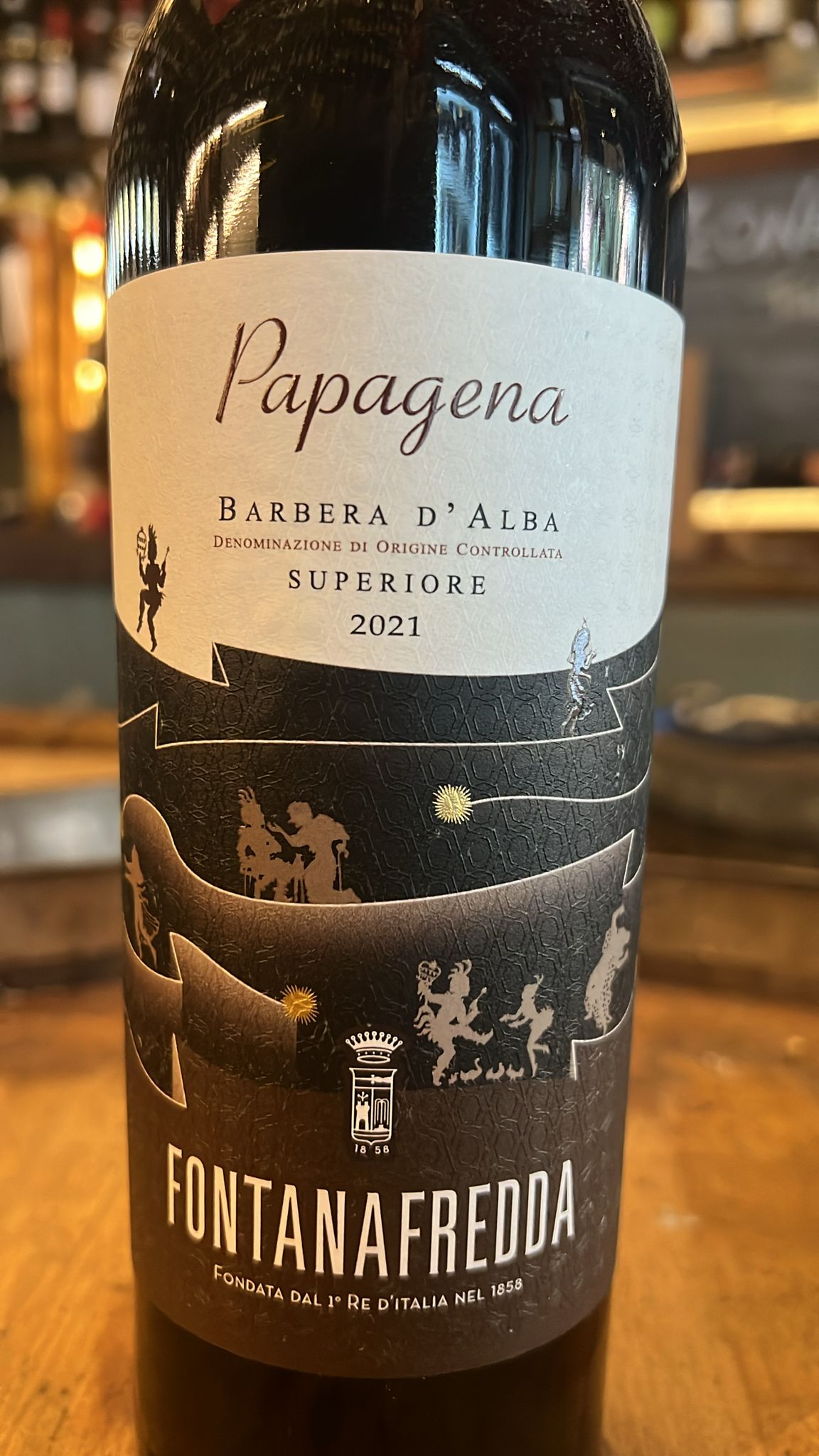 Papagena Rosso Barbera d'Alba Doc superiore 2021
