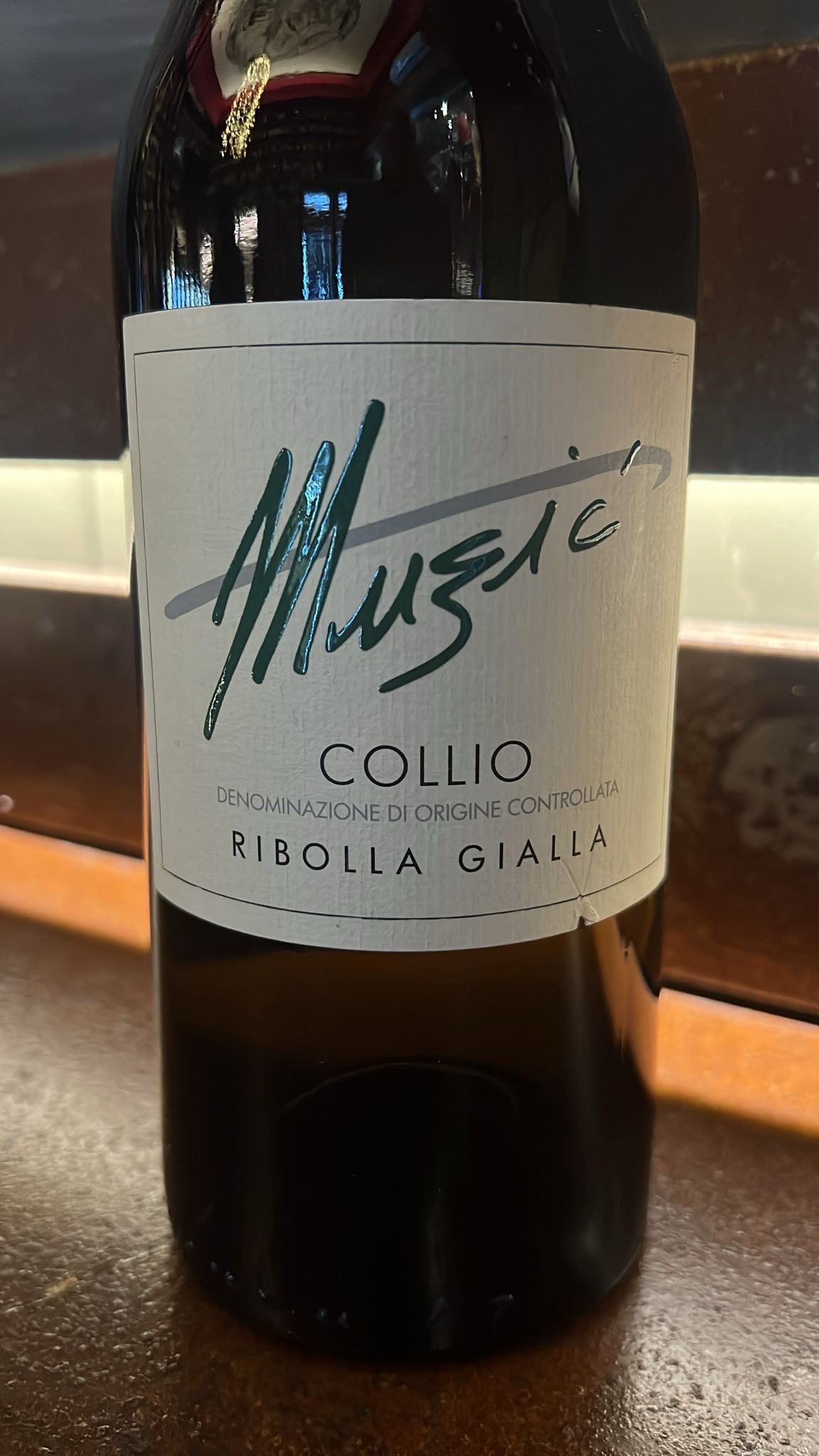 Muzic Bianco Ribolla Gialla Collio DOC 2023